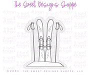 Cookie Cutters - 6 B's Creations: Teaching Partners Class - Ski Chalet - Set of 6 MidSize Cutters - Online Class not Included - The Sweet Designs Shoppe - TSDS - - 6b,6bs,6bscreations,ALL,Brittany Geil,Christmas,Christmas / Winter,Cookie Cutter,geil,Mountain,online,Promocode,resort,set,sets,Ski,ski resort,skis chalet,sports,Sports sets,STL,vacation