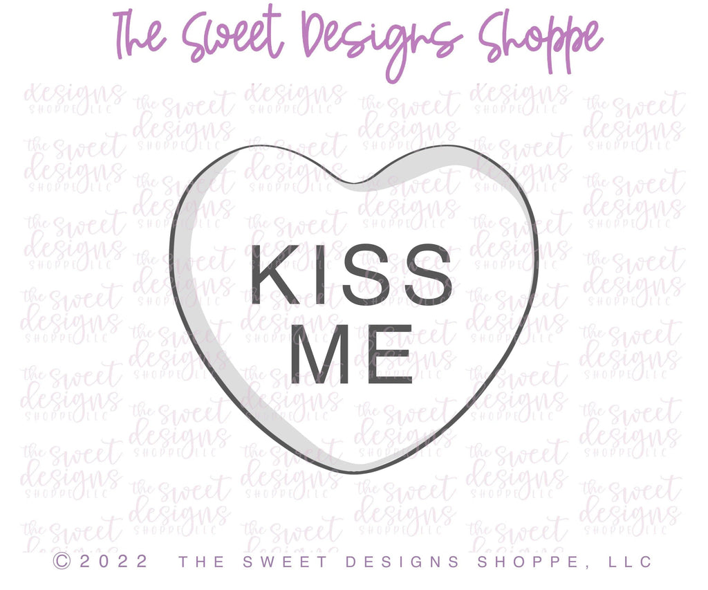 Cookie Cutters - 6 B's Creations: Teaching Partners Class - Sweet Treats - Set of 6 Mid Size Cookie Cutters - Online Class not included - The Sweet Designs Shoppe - - 6b, 6bs, 6bscreations, ALL, beverage, beverages, Brittany Geil, Cookie Cutter, Food & Beverages, Food and Beverage, geil, new, online, Promocode, set, STL, valentine, Valentines, Valentines set