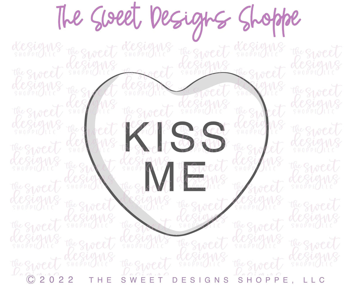Cookie Cutters - 6 B's Creations: Teaching Partners Class - Sweet Treats - Set of 6 Mid Size Cookie Cutters - Online Class not included - The Sweet Designs Shoppe - TSDS - - 6b,6bs,6bscreations,ALL,beverage,beverages,Brittany Geil,Cookie Cutter,Food & Beverages,Food and Beverage,geil,online,Promocode,set,STL,valentine,Valentines,Valentines set