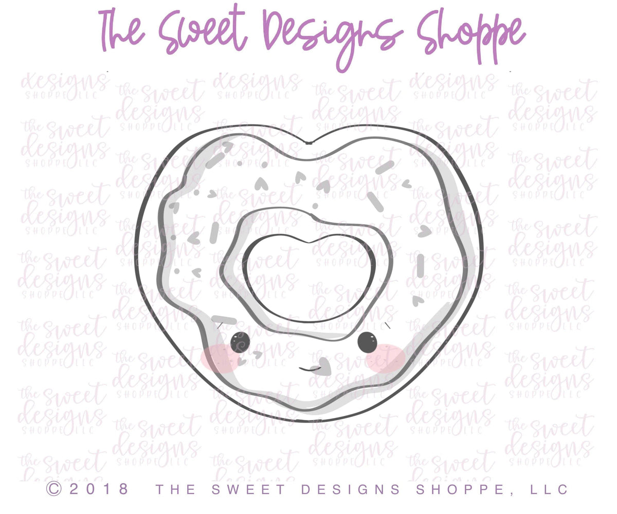 Cookie Cutters - 6 B's Creations: Teaching Partners Class - Sweet Treats - Set of 6 Mid Size Cookie Cutters - Online Class not included - The Sweet Designs Shoppe - TSDS - - 6b,6bs,6bscreations,ALL,beverage,beverages,Brittany Geil,Cookie Cutter,Food & Beverages,Food and Beverage,geil,online,Promocode,set,STL,valentine,Valentines,Valentines set