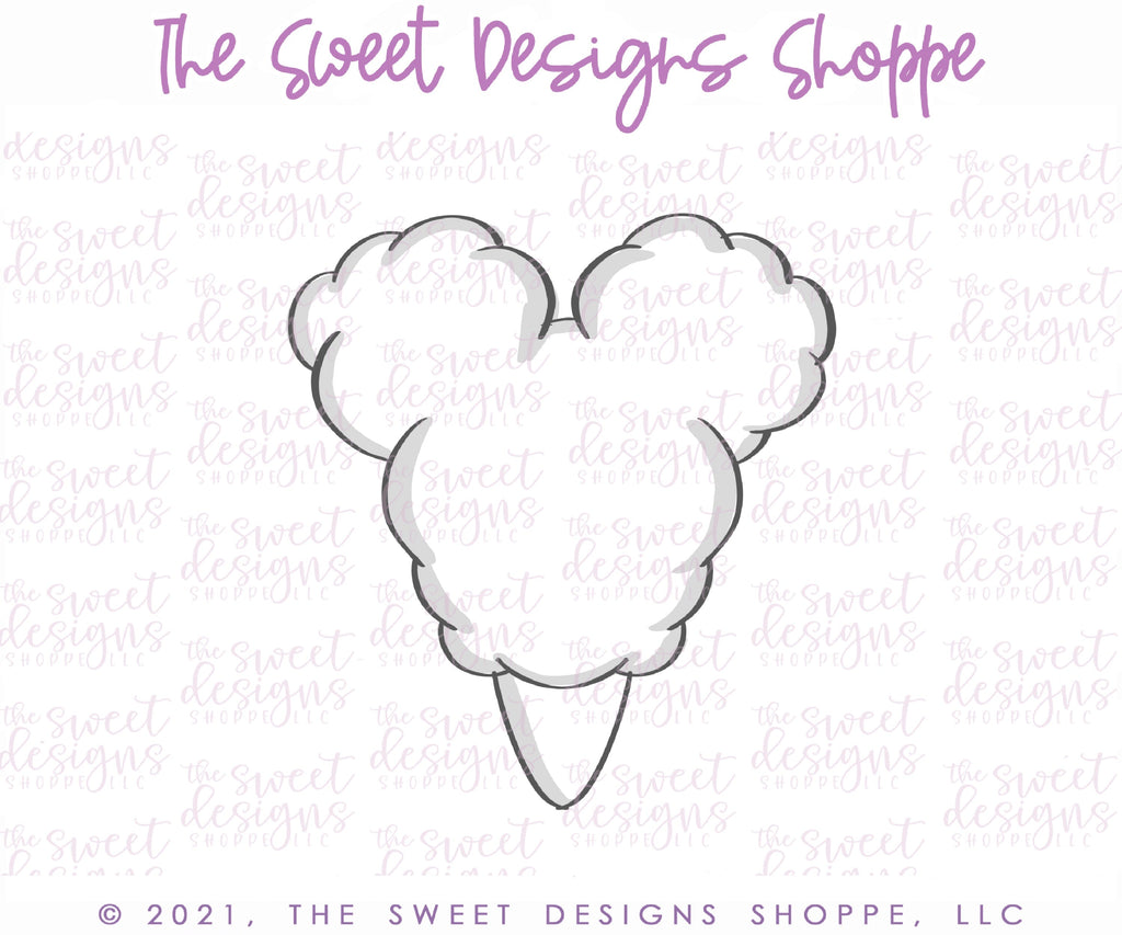 Cookie Cutters - 6 B's Creations - Theme Park Snacks - Set of 10 Mid Size Cookie Cutters - Online Class not included - The Sweet Designs Shoppe - TSDS - - 6b,6bs,6bscreations,ALL,Brittany Geil,Cookie Cutter,geil,online,Promocode,set,sets,Snack Theme park,Snacks,STL,Sweets,Theme Park,Theme park Snack