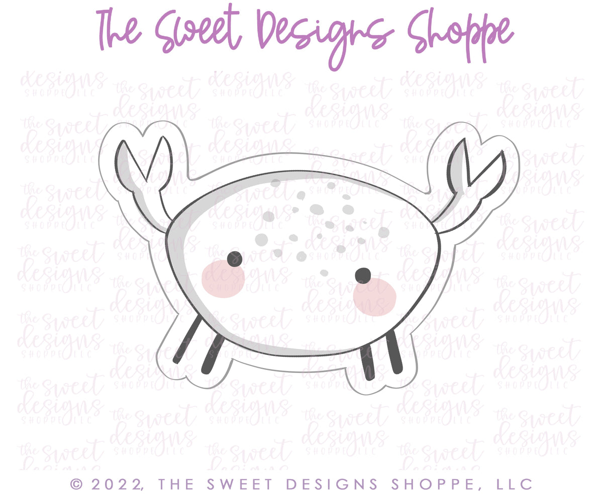 Cookie Cutters - 6B's Creations “Mermaid Fun” Class Cookie Cutters Set - Set of 7 Cookie Cutters - Online Class not included. - The Sweet Designs Shoppe - TSDS - - 6b,6bs,6bscreations,ALL,Brittany Geil,class,Cookie Cutter,geil,mermaid class,online,Promocode,set,sets,STL,Summer,under the sea