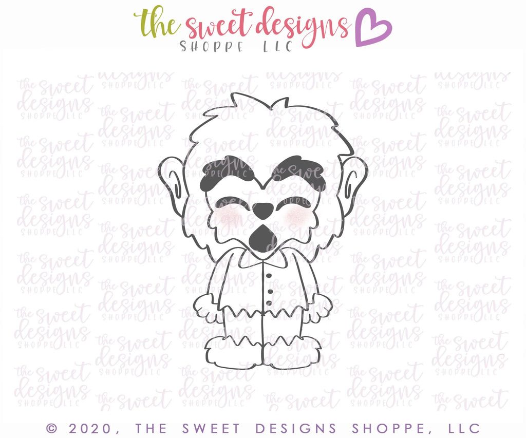 Cookie Cutters - 6B's Creations:Halloween Character Online Class Cookie Cutters Set - Set of 6 Cookie Cutters - Online Class not included. - The Sweet Designs Shoppe - TSDS - - 6b,6bs,6bscreations,ALL,Brittany Geil,class,Cookie Cutter,Fall Halloween,geil,halloween,Halloween set,Halloween Sets,online,Promocode,regular sets,set,sets,STL,Zombies and Monsters