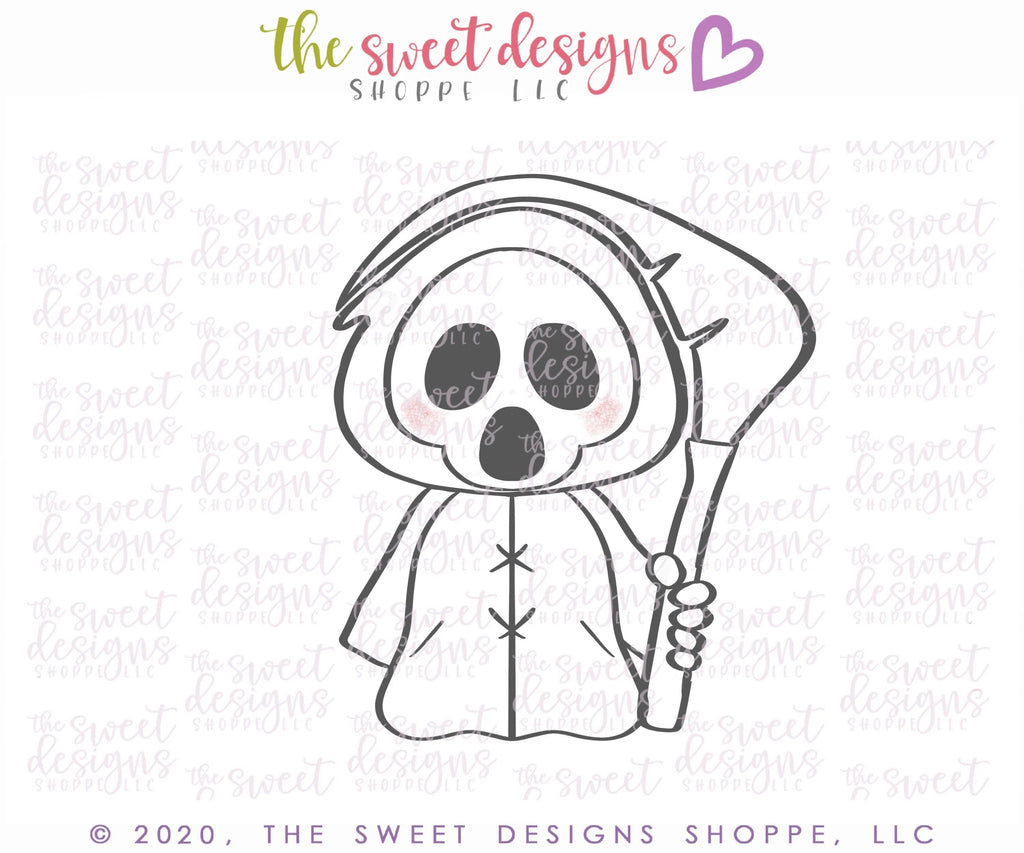 Cookie Cutters - 6B's Creations:Halloween Character Online Class Cookie Cutters Set - Set of 6 Cookie Cutters - Online Class not included. - The Sweet Designs Shoppe - TSDS - - 6b,6bs,6bscreations,ALL,Brittany Geil,class,Cookie Cutter,Fall Halloween,geil,halloween,Halloween set,Halloween Sets,online,Promocode,regular sets,set,sets,STL,Zombies and Monsters