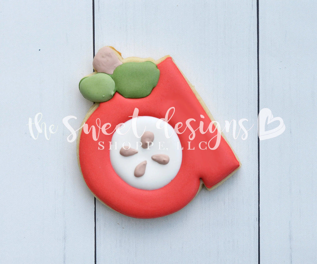 Cookie Cutters - a apple - Cookie Cutter - The Sweet Designs Shoppe - TSDS - - a,ABC,ALL,Apple,Cookie Cutter,Fonts,Food,Food & Beverages,Fruits and Vegetables,Grad,graduations,letters,Promocode,school,School / Graduation