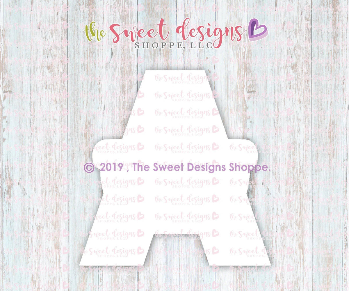 Cookie Cutters - A Hipster- Cookie Cutter - The Sweet Designs Shoppe - TSDS - - A with Glasses,ALL,Cookie Cutter,dad,Father,father's day,Fonts,grandfather,Lettering,mother,Mothers Day,Papa,Promocode