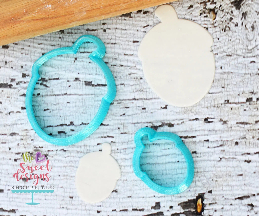 Cookie Cutters - Acorn v2- Cookie Cutter - The Sweet Designs Shoppe - TSDS - - ALL,Cookie Cutter,Fall,Fall / Halloween,Fall / Thanksgiving,Fall Woodlands,Flower,Food,Food & Beverages,Halloween,Leaf,Leaves,Nature,Promocode,Tree,Trees,Trees Leaves and Flowers,Woodlands,Woodlands Leaves and Flowers