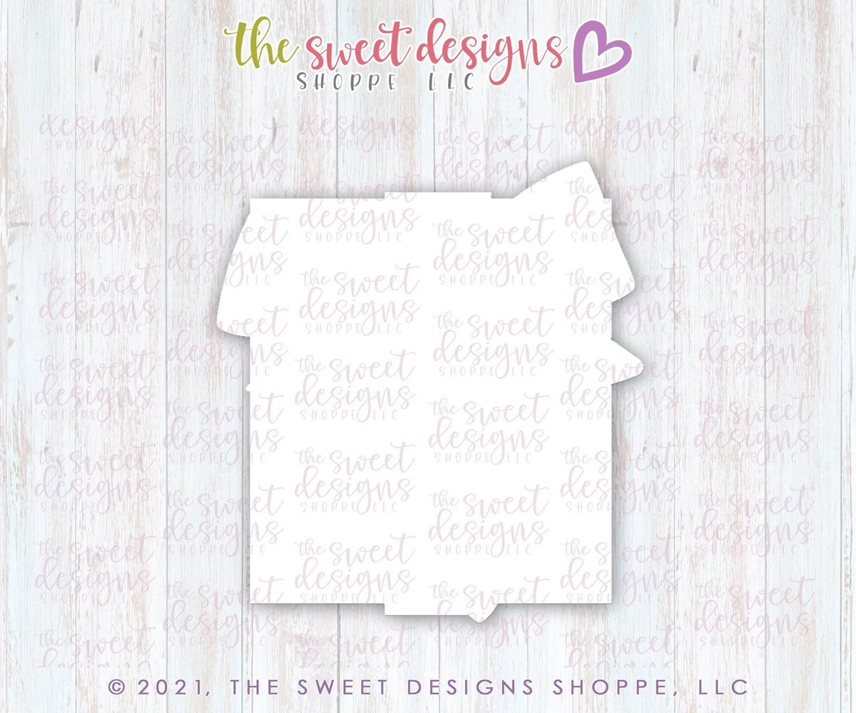 Cookie Cutters - Advent Bow Gift - Cookie Cutter - The Sweet Designs Shoppe - TSDS - - 12 days,Advent Calendar,ALL,Birthday,Christmas,Christmas / Winter,Christmas Cookies,Cookie Cutter,Promocode,STL
