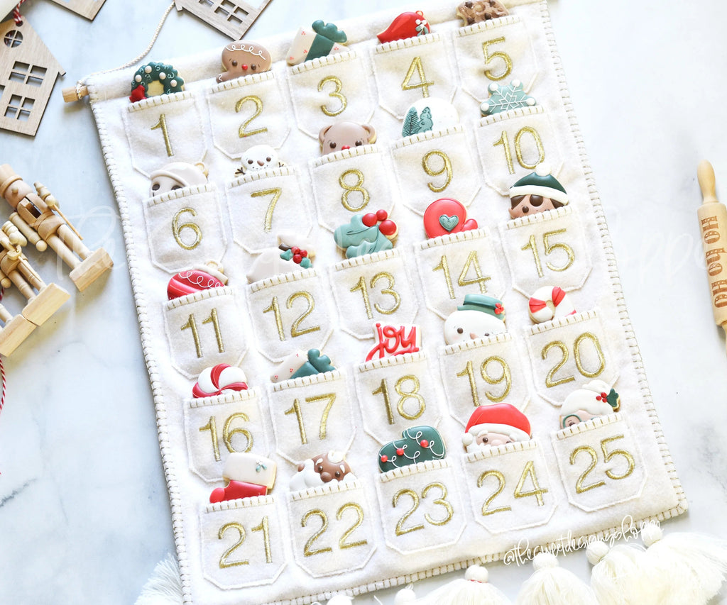 Cookie Cutters - Advent Calendar Set - Set of 25 Cookie Cookie Cutters - Sweet Designs Shoppe - - ALL, Christmas, Christmas / Winter, Cookie Cutter, Ginger bread, Gingerbread, Mini Set, Mini Sets, navidad, Promocode, set, sets