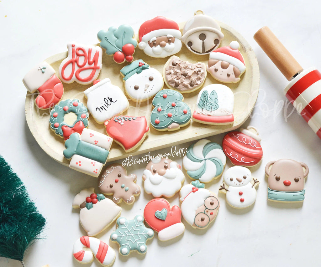 Cookie Cutters - Advent Calendar Set - Set of 25 Cookie Cookie Cutters - The Sweet Designs Shoppe - - ALL, Christmas, Christmas / Winter, Cookie Cutter, Ginger bread, Gingerbread, Mini Set, Mini Sets, navidad, Promocode, set, sets