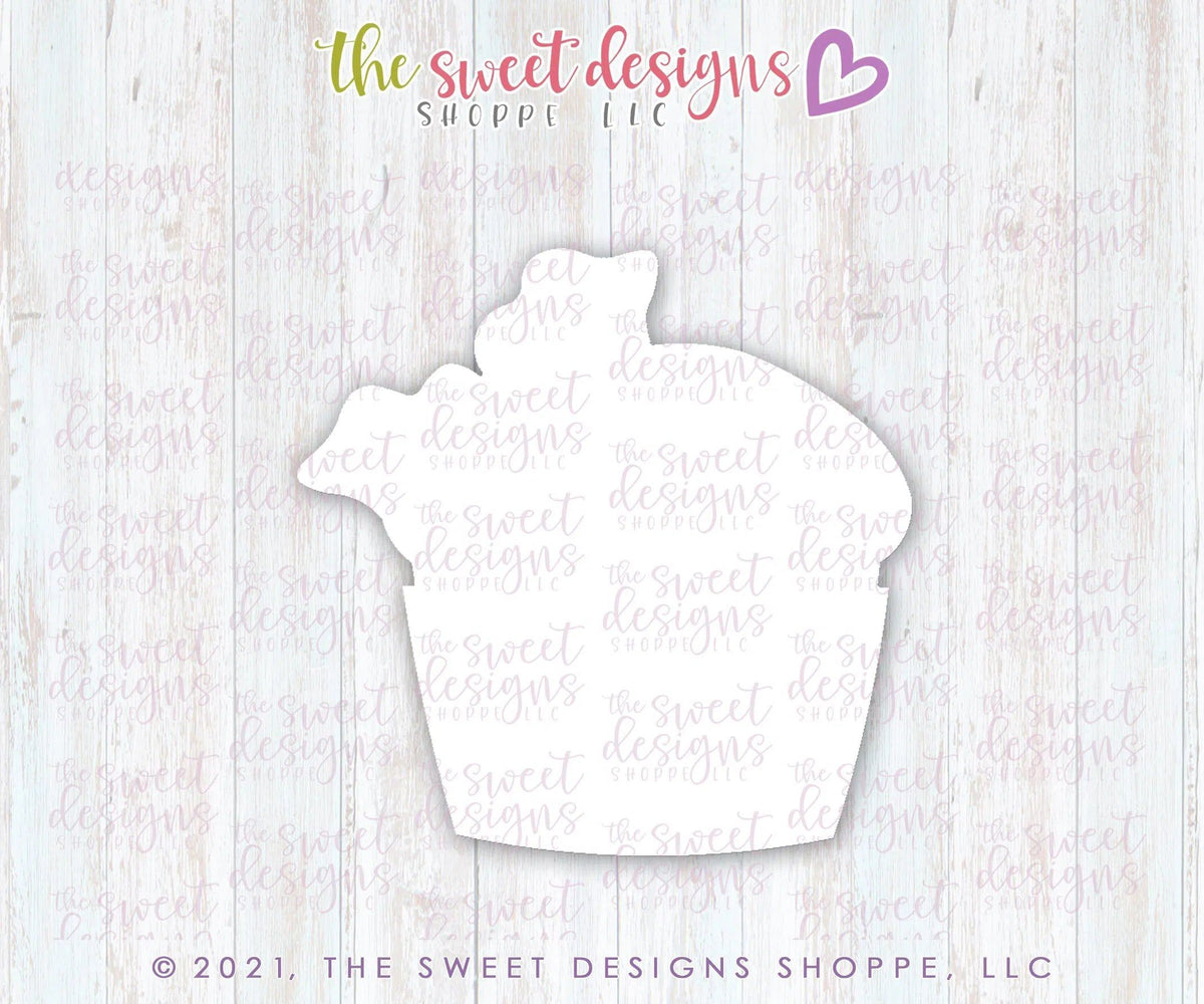 Cookie Cutters - Advent Cupcake - Cookie Cutter - The Sweet Designs Shoppe - TSDS - - 12 days,Advent Calendar,ALL,Birthday,Christmas,Christmas / Winter,Christmas Cookies,Cookie Cutter,Promocode,STL,Sweet,Sweets