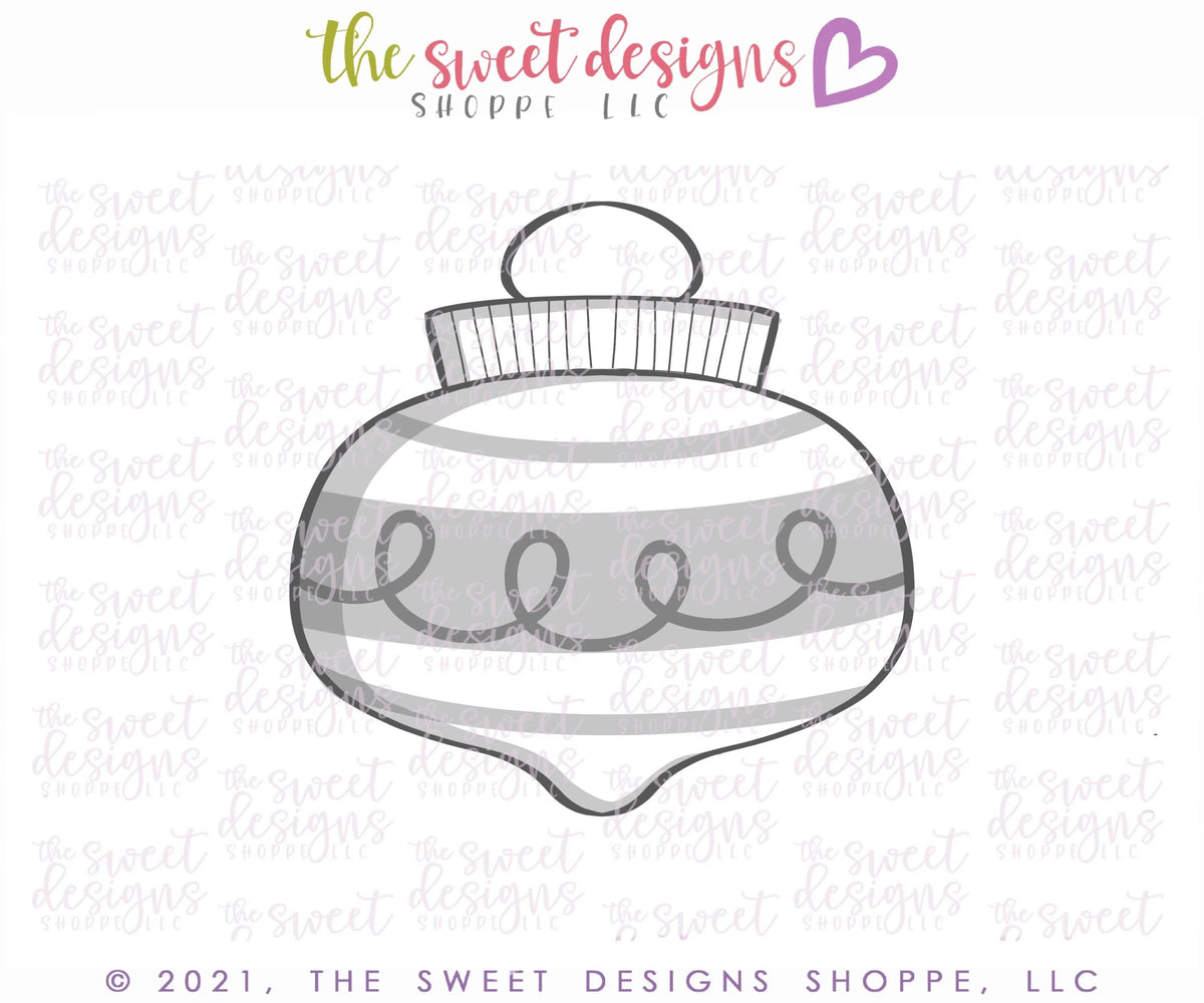 Cookie Cutters - Advent Ornament - Cookie Cutter - The Sweet Designs Shoppe - TSDS - - 12 days,Advent Calendar,ALL,Christmas,Christmas / Winter,Christmas Cookies,Cookie Cutter,Promocode,STL