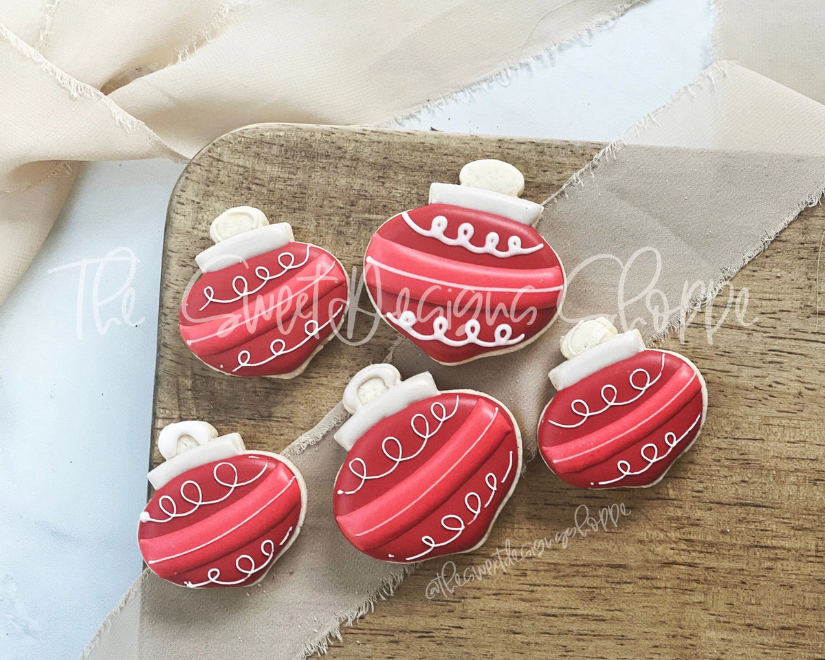 Cookie Cutters - Advent Ornament - Cookie Cutter - The Sweet Designs Shoppe - TSDS - - 12 days,Advent Calendar,ALL,Christmas,Christmas / Winter,Christmas Cookies,Cookie Cutter,Promocode,STL