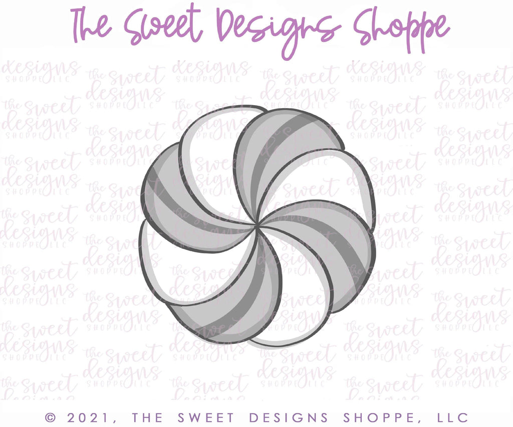 Cookie Cutters - Advent Peppermint Candy - Cookie Cutter - The Sweet Designs Shoppe - TSDS - - 12 days,Advent Calendar,ALL,Christmas,Christmas / Winter,Christmas Cookies,Cookie Cutter,Promocode,STL,Sweet,Sweets
