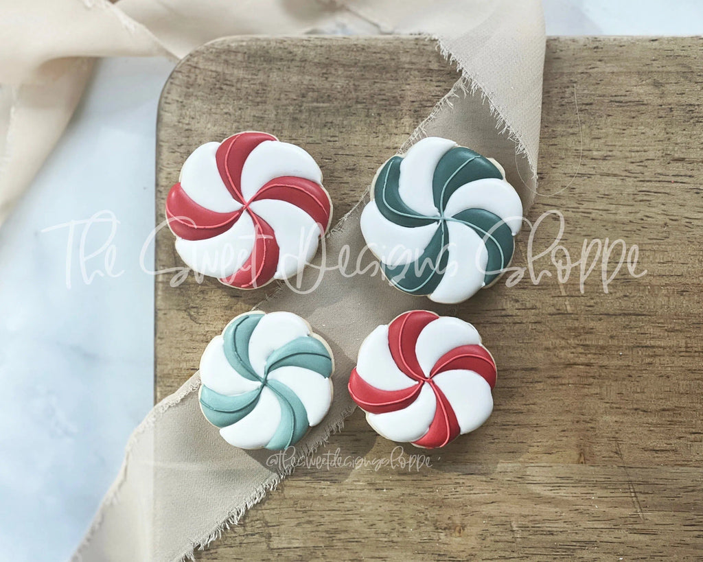 Cookie Cutters - Advent Peppermint Candy - Cookie Cutter - The Sweet Designs Shoppe - TSDS - - 12 days,Advent Calendar,ALL,Christmas,Christmas / Winter,Christmas Cookies,Cookie Cutter,Promocode,STL,Sweet,Sweets