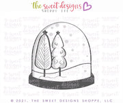 Cookie Cutters - Advent Snow Globe - Cookie Cutter - The Sweet Designs Shoppe - TSDS - - 12 days,Advent Calendar,ALL,Christmas,Christmas / Winter,Christmas Cookies,Cookie Cutter,home,Promocode,STL