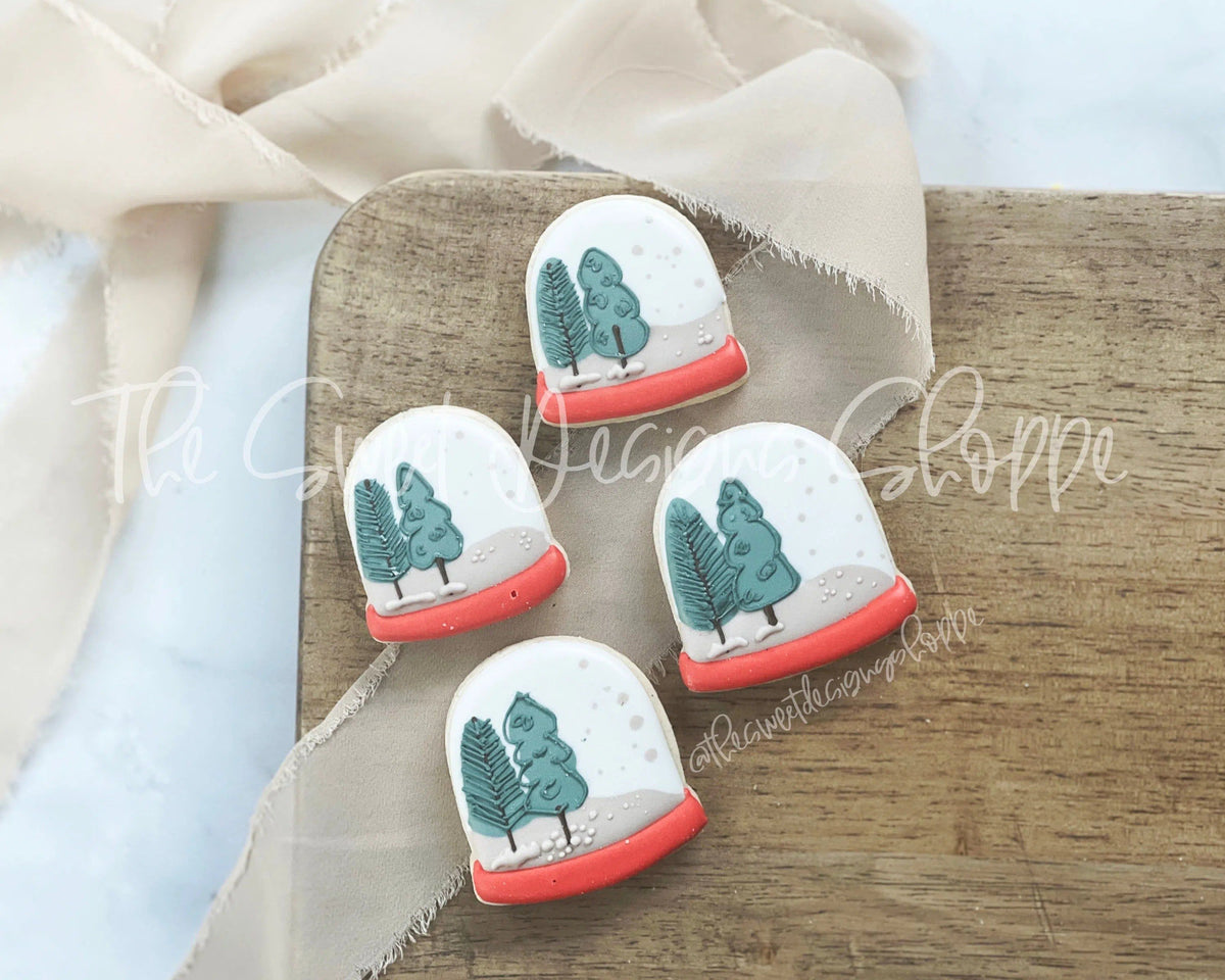 Cookie Cutters - Advent Snow Globe - Cookie Cutter - The Sweet Designs Shoppe - TSDS - - 12 days,Advent Calendar,ALL,Christmas,Christmas / Winter,Christmas Cookies,Cookie Cutter,home,Promocode,STL