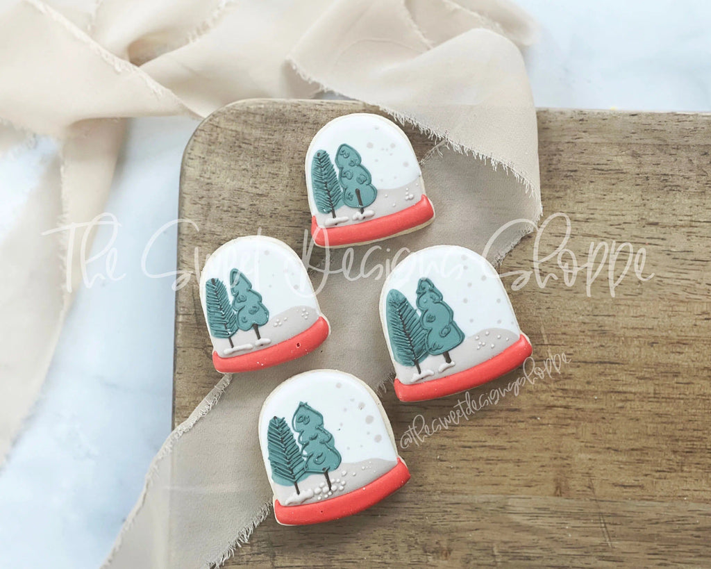 Cookie Cutters - Advent Snow Globe - Cookie Cutter - The Sweet Designs Shoppe - - 12 days, Advent Calendar, ALL, Christmas, Christmas / Winter, Christmas Cookies, Cookie Cutter, home, Promocode