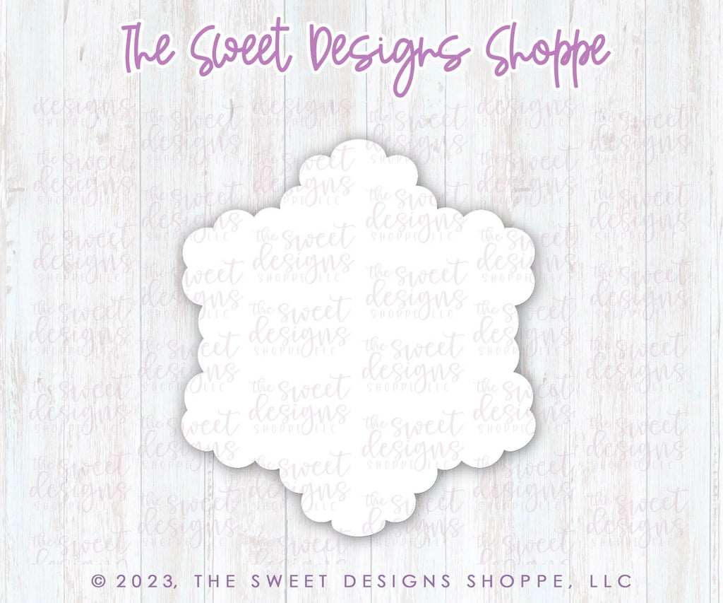 Cookie Cutters - Advent Snowflake - Cookie Cutter - The Sweet Designs Shoppe - TSDS - - advent,Advent Calendar,ALL,Christmas,Christmas / Winter,Cookie Cutter,Nature,Promocode,Snow,snowflake,Winter