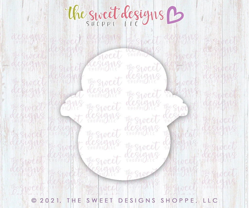 Cookie Cutters - Advent Snowman - Cookie Cutter - The Sweet Designs Shoppe - TSDS - - 12 days,Advent Calendar,ALL,Christmas,Christmas / Winter,Christmas Cookies,Cookie Cutter,Frosty,Promocode,STL