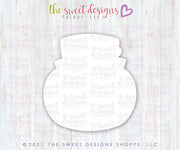 Cookie Cutters - Advent Snowman Face - Cookie Cutter - The Sweet Designs Shoppe - TSDS - - 12 days,Advent Calendar,ALL,Christmas,Christmas / Winter,Christmas Cookies,Cookie Cutter,Frosty,Promocode,STL