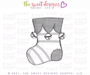 Cookie Cutters - Advent Stocking - Cookie Cutter - The Sweet Designs Shoppe - TSDS - - 12 days,Advent Calendar,ALL,Christmas,Christmas / Winter,Christmas Cookies,Cookie Cutter,Promocode,STL