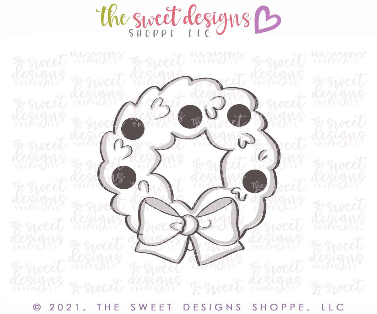 Cookie Cutters - Advent Wreath - Cookie Cutter - The Sweet Designs Shoppe - TSDS - - 12 days,Advent Calendar,ALL,Christmas,Christmas / Winter,Christmas Cookies,Cookie Cutter,Promocode,STL