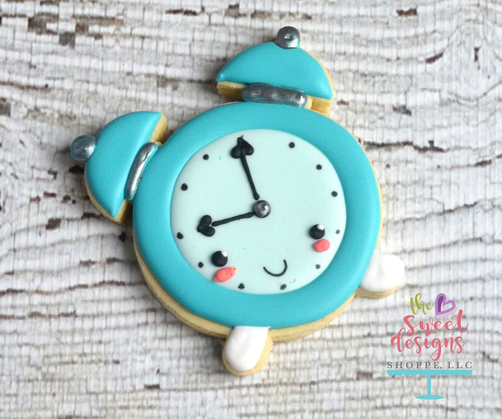 Cookie Cutters - Alarm Clock - Cookie Cutter - The Sweet Designs Shoppe - - alarm clock, ALL, Cookie Cutter, Grad, graduations, Miscellaneous, Promocode, school, School / Graduation