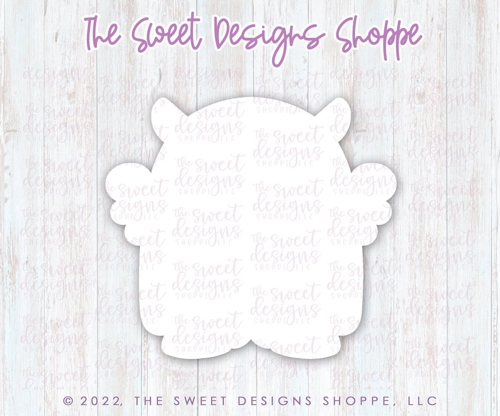 Cookie Cutters - Alex Valentines Monster - Cookie Cutter - The Sweet Designs Shoppe - TSDS - - ALL,Cookie Cutter,halloween,Kids / Fantasy,monster,Monsters and Zombies,Promocode,valentine,valentines