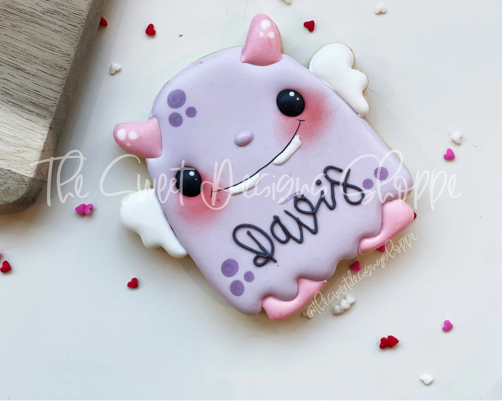Cookie Cutters - Alex Valentines Monster - Cookie Cutter - The Sweet Designs Shoppe - TSDS - - ALL,Cookie Cutter,halloween,Kids / Fantasy,monster,Monsters and Zombies,Promocode,valentine,valentines