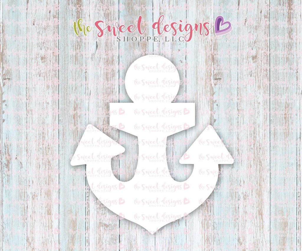 Cookie Cutters - Anchor - Cookie Cutter - The Sweet Designs Shoppe - - ALL, Anchor, beach, Cookie Cutter, Promocode, sand, summer, under the sea