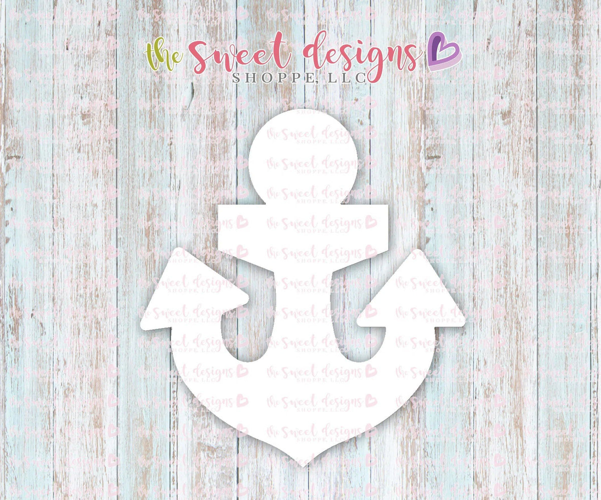 Cookie Cutters - Anchor - Cookie Cutter - The Sweet Designs Shoppe - TSDS - - ALL,Anchor,beach,Cookie Cutter,Promocode,sand,STL,summer,under the sea