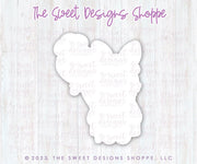 Cookie Cutters and Stencils - Bundle - PYOC Bunny with Balloon - Cookie Cutter & Stencil - The Sweet Designs Shoppe - TSDS - - ALL,Animal,Animals,Animals and Insects,Bundle,Bundles,Easter,Easter / Spring,Fantasy,Kids / Fantasy,Promocode,PYO,PYOC Cutter-Stencil