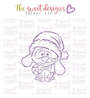 Cookie Cutters and Stencils - Bundle - PYOC Christmas Puppy - Cookie Cutter & Stencil - The Sweet Designs Shoppe - TSDS - - ALL,Bundle,Bundles,Christmas,Christmas / Winter,Promocode,PYO,PYOC Cutter-Stencil