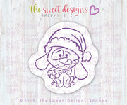 Cookie Cutters and Stencils - Bundle - PYOC Christmas Puppy - Cookie Cutter & Stencil - The Sweet Designs Shoppe - TSDS - - ALL,Bundle,Bundles,Christmas,Christmas / Winter,Promocode,PYO,PYOC Cutter-Stencil