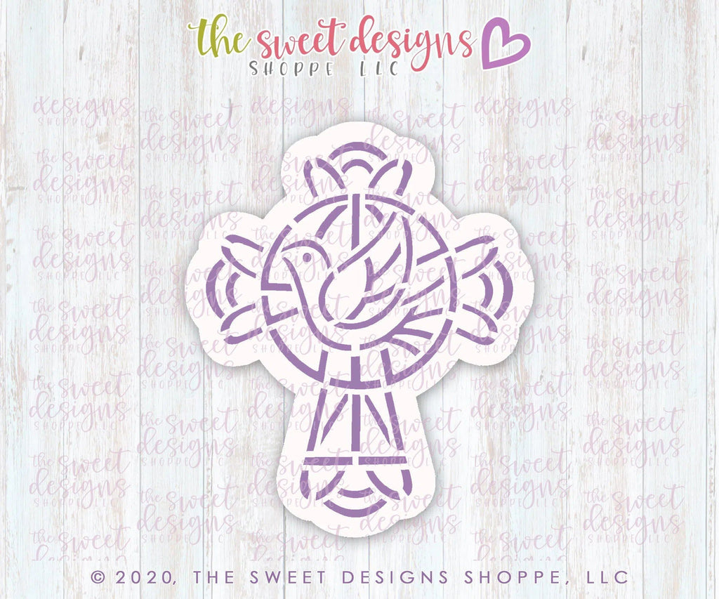 Cookie Cutters and Stencils - Bundle - PYOC Cross - Cookie Cutter and Stencil - The Sweet Designs Shoppe - ( 4-1/2" Tall x 3-3/4" Wide) - ALL, Bundle, Bundles, communion, Cookie Cutter, Decoration, Easter, Easter / Spring, First Communion, Paint Your Own Cookie, Promocode, PYO, PYOC, PYOC Cutter, PYOC Cutter-Stencil, Religious