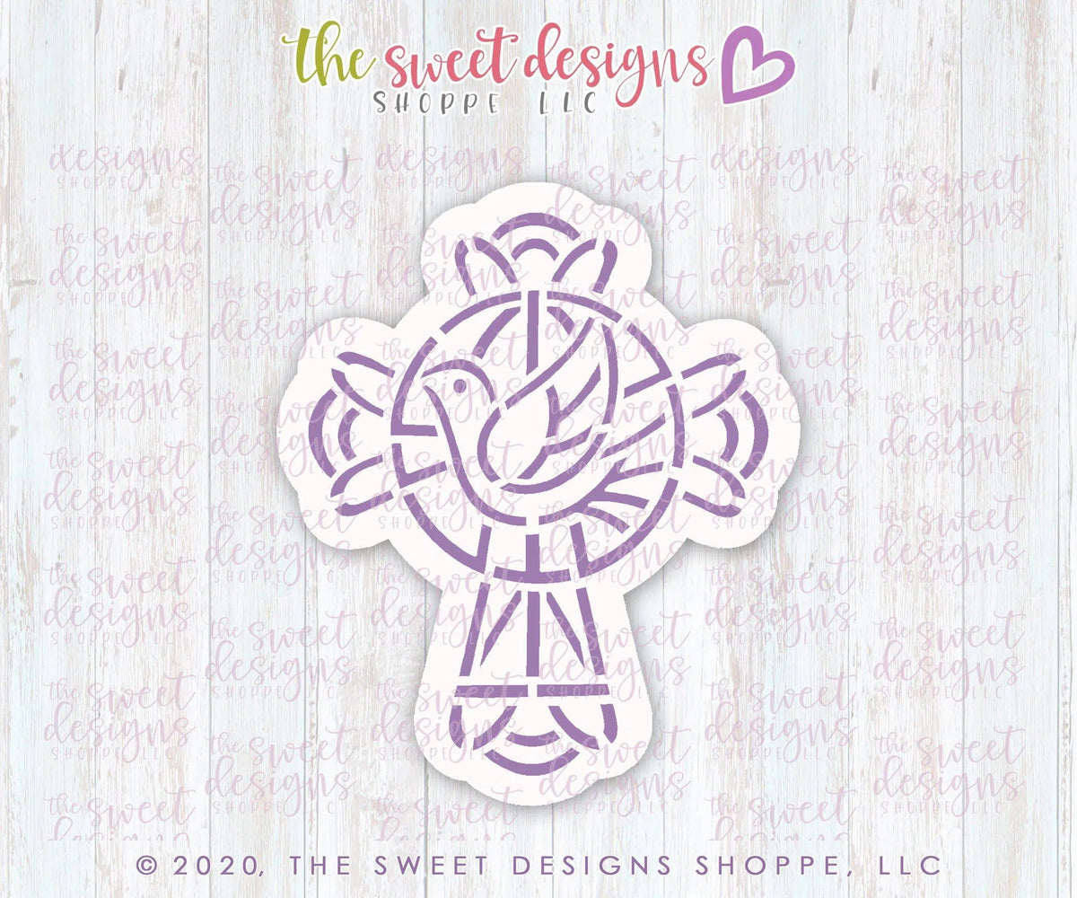 Cookie Cutters and Stencils - Bundle - PYOC Cross - Cookie Cutter and Stencil - The Sweet Designs Shoppe - TSDS - - ALL,Bundle,Bundles,communion,Cookie Cutter,Decoration,Easter,Easter / Spring,First Communion,Paint Your Own Cookie,Promocode,PYO,PYOC,PYOC Cutter,PYOC Cutter-Stencil,Religious