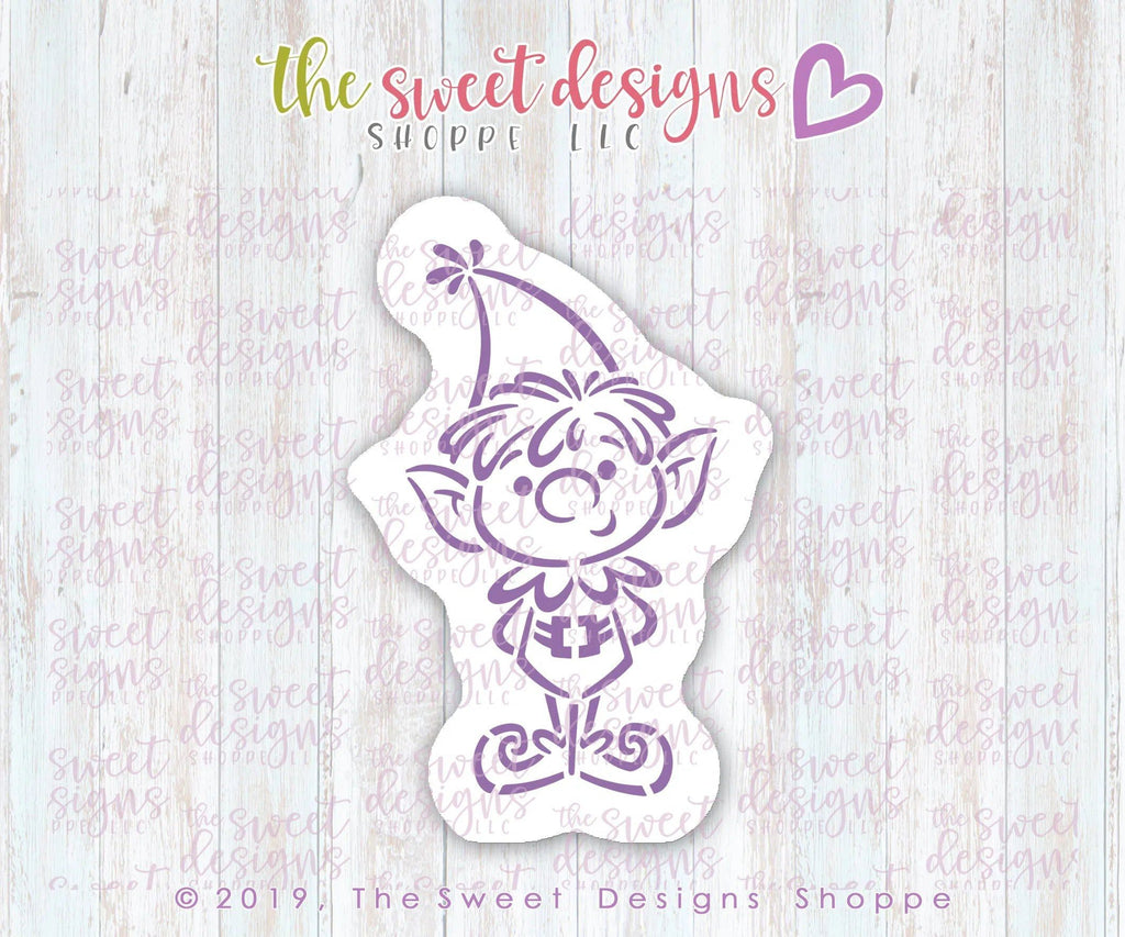 Cookie Cutters and Stencils - Bundle - PYOC Elf Boy - Cookie Cutter & Stencil - The Sweet Designs Shoppe - - ALL, Bundle, Bundles, Christmas, Christmas / Winter, Promocode, PYO, PYOC Cutter-Stencil