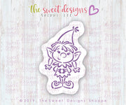 Cookie Cutters and Stencils - Bundle - PYOC Elf Girl - Cookie Cutter & Stencil - The Sweet Designs Shoppe - TSDS - - ALL,Bundle,Bundles,Christmas,Christmas / Winter,Promocode,PYO,PYOC Cutter-Stencil