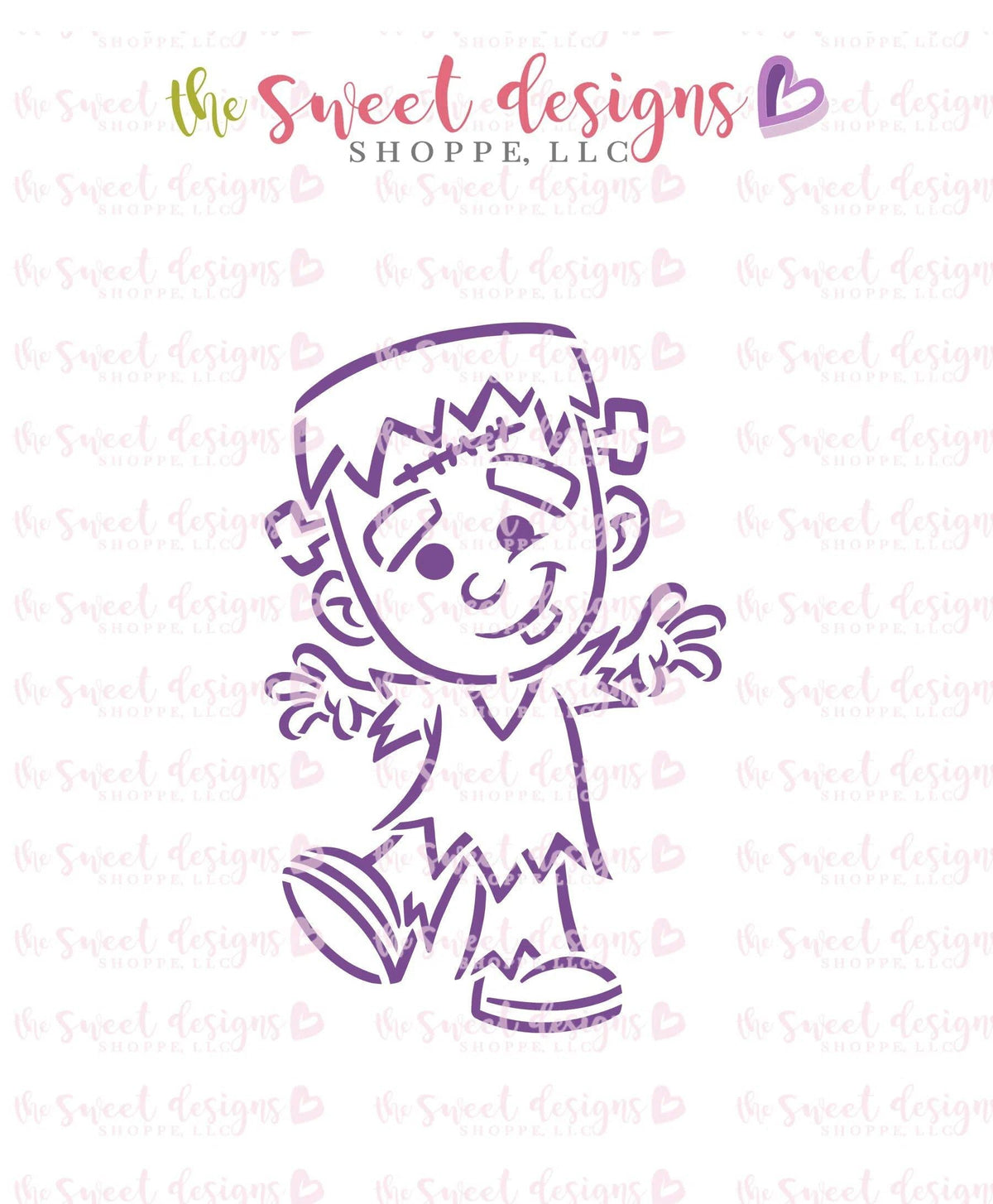 Cookie Cutters and Stencils - Bundle - PYOC Frankenstein - Cookie Cutter & Stencil - The Sweet Designs Shoppe - TSDS - - ALL,Bundle,Bundles,Fall / Halloween,halloween,Halloween set,Halloween Sets,Promocode,PYO,PYOC Cutter-Stencil