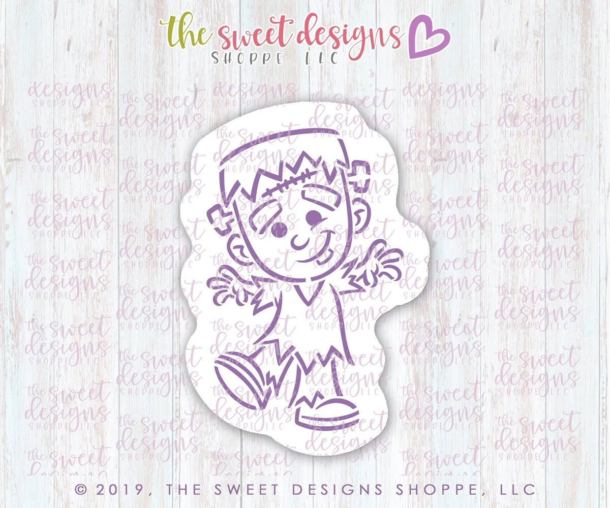 Cookie Cutters and Stencils - Bundle - PYOC Frankenstein - Cookie Cutter & Stencil - The Sweet Designs Shoppe - TSDS - - ALL,Bundle,Bundles,Fall / Halloween,halloween,Halloween set,Halloween Sets,Promocode,PYO,PYOC Cutter-Stencil