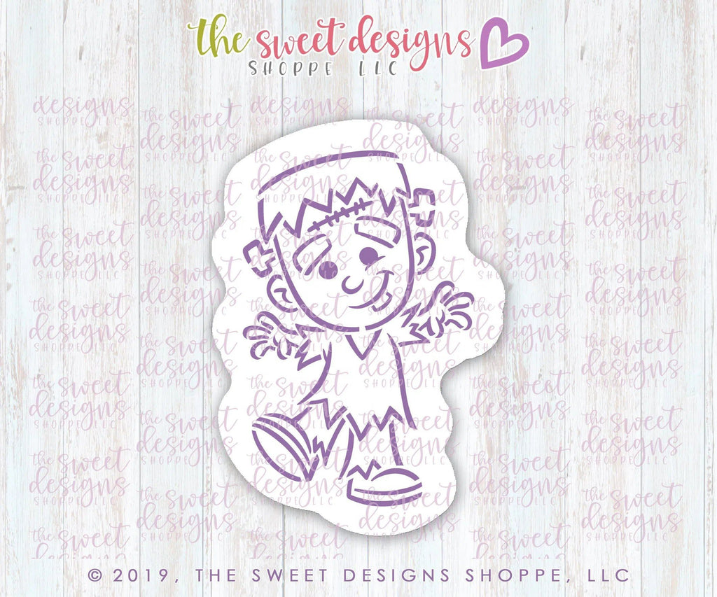 Cookie Cutters and Stencils - Bundle - PYOC Frankenstein - Cookie Cutter & Stencil - The Sweet Designs Shoppe - TSDS - - ALL,Bundle,Bundles,Fall / Halloween,halloween,Halloween set,Halloween Sets,Promocode,PYO,PYOC Cutter-Stencil