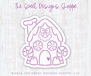 Cookie Cutters and Stencils - Bundle - PYOC Gingerbread House - Cookie Cutter & Stencil - The Sweet Designs Shoppe - TSDS - - ALL,Bundle,Bundles,Christmas,Christmas / Winter,Ginger bread,Gingerbread,Promocode,PYO,PYOC Cutter-Stencil