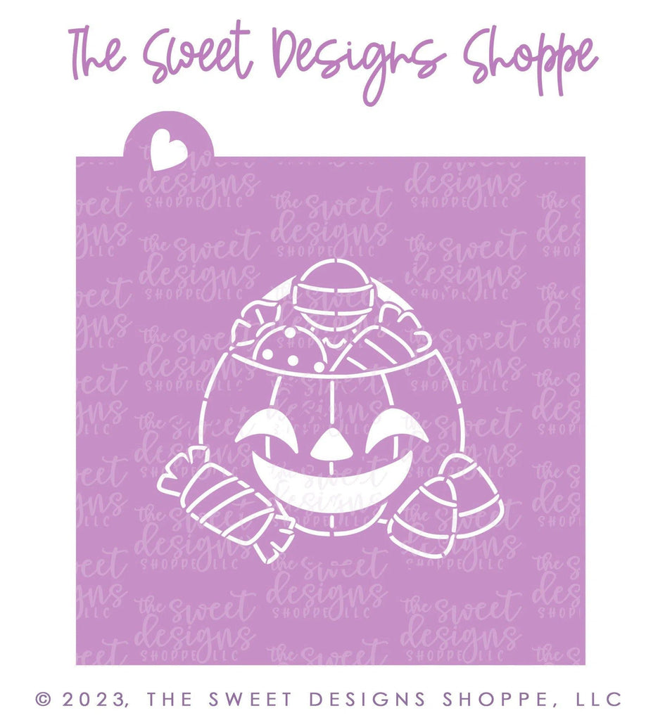 Cookie Cutters and Stencils - Bundle - PYOC Jack-O-Lantern - Cookie Cutter & Stencil - The Sweet Designs Shoppe - - ALL, Bundle, Bundles, halloween, jackolantern, Promocode, PYO, PYOC Cutter-Stencil