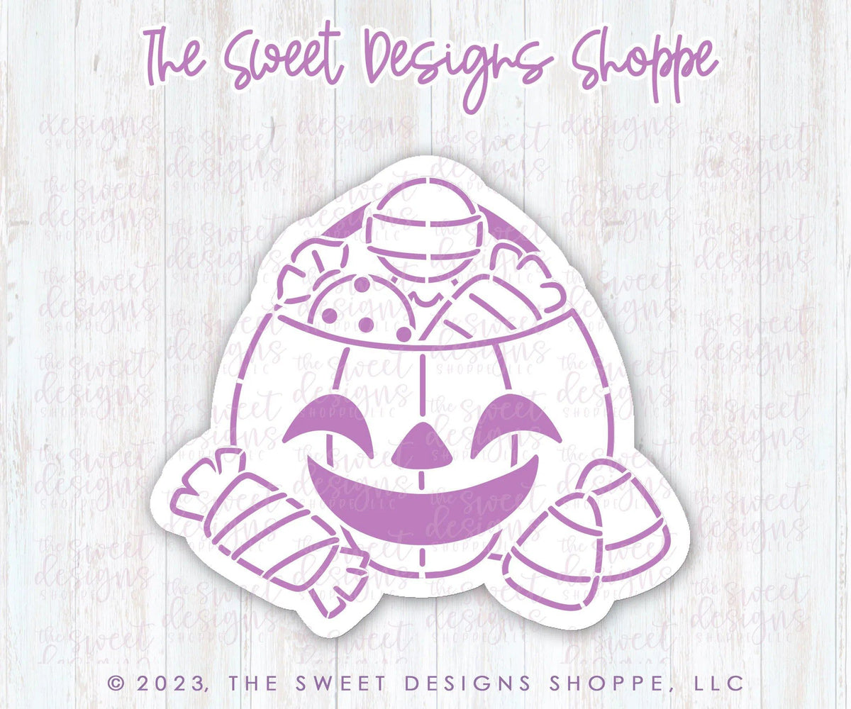 Cookie Cutters and Stencils - Bundle - PYOC Jack-O-Lantern - Cookie Cutter & Stencil - The Sweet Designs Shoppe - TSDS - - ALL,Bundle,Bundles,halloween,jackolantern,Promocode,PYO,PYOC Cutter-Stencil