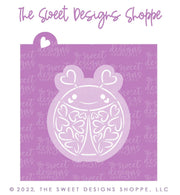 Cookie Cutters and Stencils - Bundle - PYOC Ladybug - Cookie Cutter & Stencil - The Sweet Designs Shoppe - TSDS - - ALL,Animal,Animals,Animals and Insects,Bundle,Bundles,Fantasy,Kids / Fantasy,Promocode,PYO,PYOC Cutter-Stencil,valentine,valentines