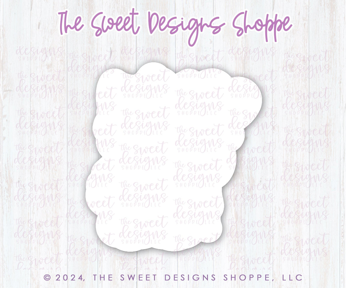Cookie Cutters and Stencils - Bundle - PYOC Love Monster with Heart Balloon - Cookie Cutter & Stencil - The Sweet Designs Shoppe - TSDS - - ALL,Bundle,Bundles,Promocode,PYO,PYOC Cutter-Stencil,Valentine,Valentines