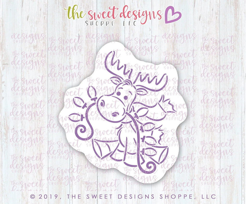 Cookie Cutters and Stencils - Bundle - PYOC Moose - Cookie Cutter & Stencil - Sweet Designs Shoppe - - ALL, Bundle, Bundles, Christmas, Christmas / Winter, Promocode, PYO, PYOC Cutter-Stencil