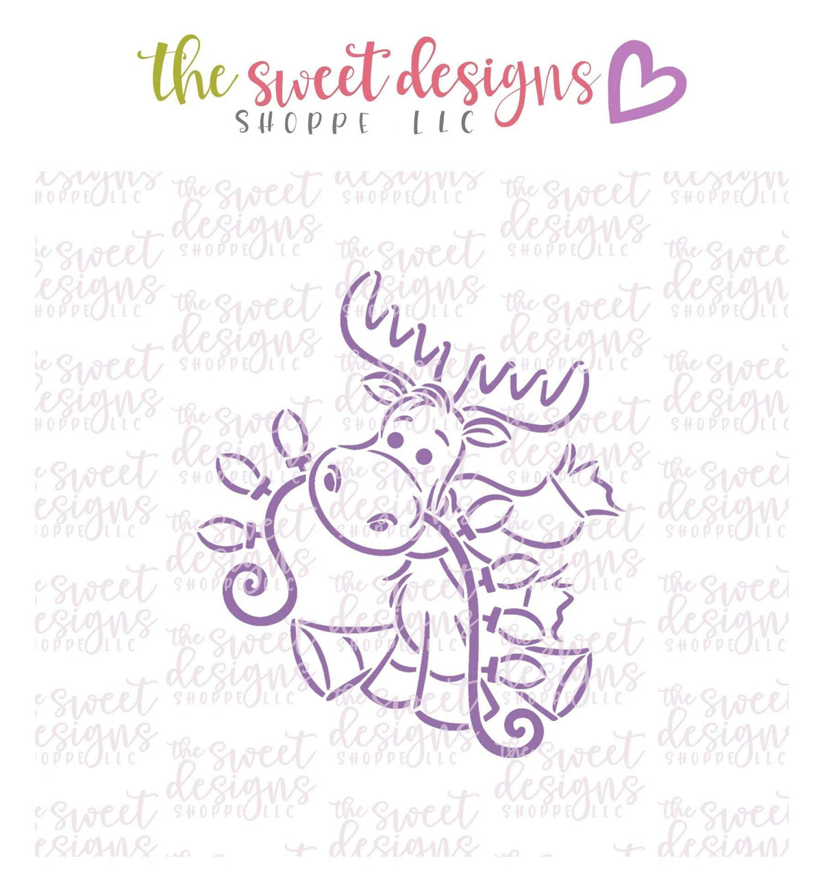 Cookie Cutters and Stencils - Bundle - PYOC Moose - Cookie Cutter & Stencil - The Sweet Designs Shoppe - TSDS - - ALL,Bundle,Bundles,Christmas,Christmas / Winter,Promocode,PYO,PYOC Cutter-Stencil