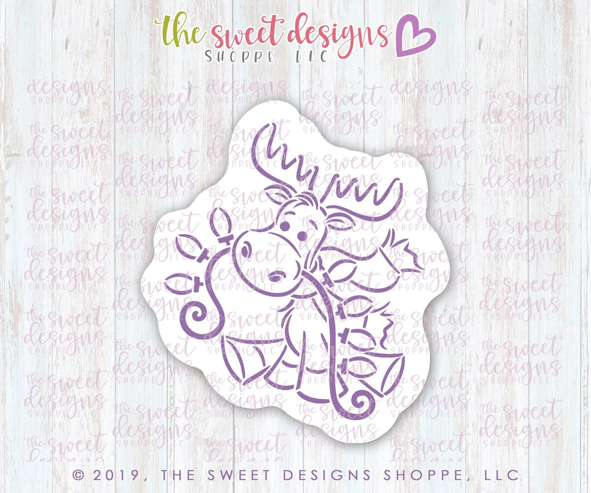 Cookie Cutters and Stencils - Bundle - PYOC Moose - Cookie Cutter & Stencil - The Sweet Designs Shoppe - TSDS - - ALL,Bundle,Bundles,Christmas,Christmas / Winter,Promocode,PYO,PYOC Cutter-Stencil